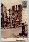 39757496 - Ypres Ruinen Tuchhallen Briefmarke Bldseite Ypres / Ypern / Ieper