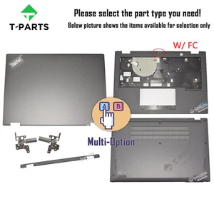 Lcd Cover/Palmrest/Bottom Case/Hinges/Cap Lot for Lenovo Thinkpad L13 Yoga Gen 3 - Picture 1 of 22