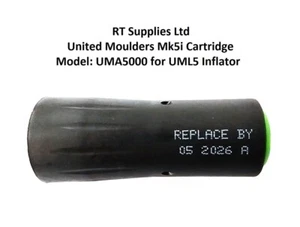 Cartucho UML MK5i para infladores automáticos United Moulders modelo UMA5000 - Imagen 1 de 1