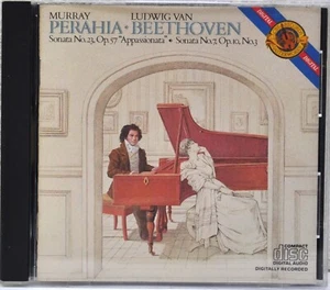 MURRAY PERAHIA "Beethoven Sonata No. 23 OP. 57 Appassionata" CD CBS MK39344 - Picture 1 of 3