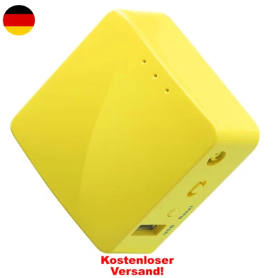 Mini Reise Router WLAN VPN OpenWrt OpenVPN WireGuard USB Ethernet - Bild 1 von 4