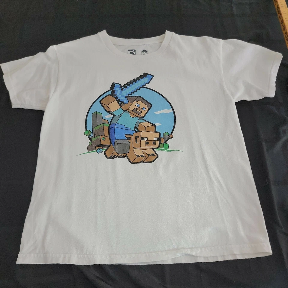 Camiseta Mojang Jinx Minecraft YM Ver Medidas Foto 1 de 4