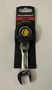 GearWrench 9555 14mm Stubby Flex-Head Combination Ratcheting Wrench - Picture 1 of 6