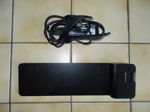 HP 2013 Dock Station Accueil Elitebook Probook 820 840 G2 G3 + Alim 65W - Photo 1/1