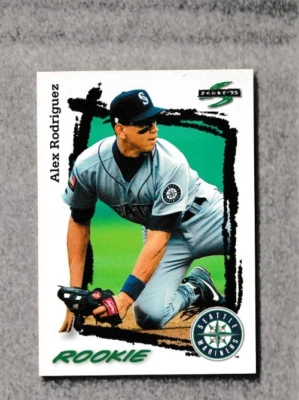 1994 Score #312 ALEX RODRIGUEZ Mariners Yankees NR Mint to MINT - Image 1 of 2