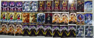 FGO Fate Arcade Project Selection of 38 Cards with duplication. - Picture 1 of 8