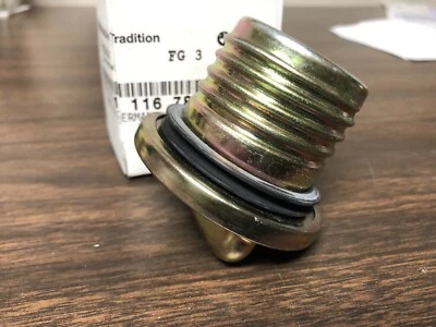 BMW E12 E21 E23 E24 320i 320 530i 633CSi 733i 1975-1984 tapa de llenado de gas original💯 Foto 1 de 4