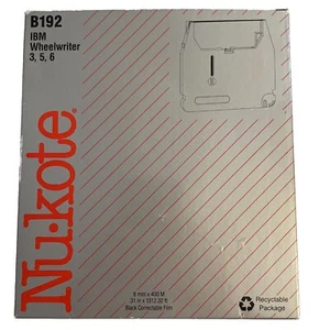 Nukote Nu-Kote B192 Replacement Ribbon for IBM Wheelwriter B192 3, 5, 6 1337761 - Picture 1 of 2