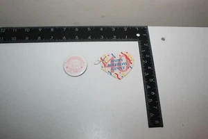 Vogue GINNY Happy Birthday 40th Birthday Party Special and 40 Years Button Pin - Picture 1 of 4