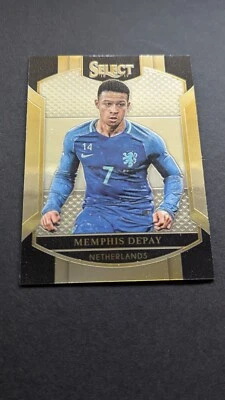 2016-17 Panini Select Soccer #33 Memphis Depay Netherlands - Image 1 of 2