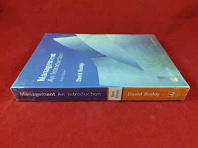 Management: an introduction by Boddy, David Paperback Book The Cheap Fast Free - Image 1 of 2
