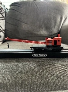 Life Like T-582 HO New York Central Crane Car w/Working Crane 2136 Browning - Bild 1 von 5