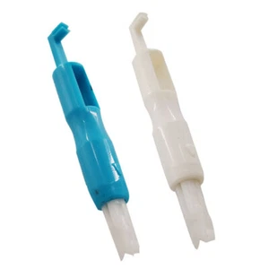 2 Pcs DIY Nadeleinfädler Werkzeug Für Nähmaschine Einstichwerkzeug Ältere - Bild 1 von 12