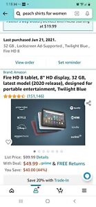 amazon fire hd 8 tablet case 10th generation