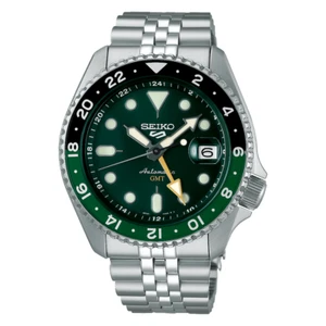 Seiko 5 Sport SKX Series 42.5 MM GMT SS Green Dial Automatic Watch SSK035K1 - Picture 1 of 1