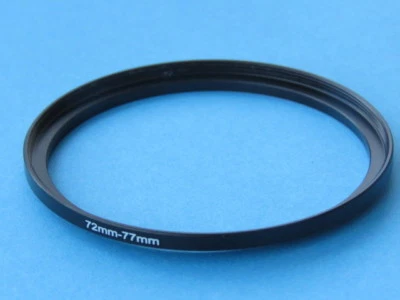 72mm to 77mm Step Up Step-Up Ring Camera Filter Adapter Ring 72-77mm - Image 1 of 3