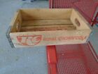1983 RC ROYAL CROWN COLA  Wood Wooden Soda Bottle Crate