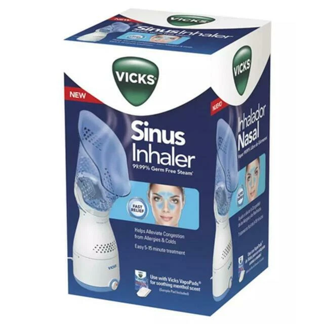 Inhalador de vapor personal Vicks con control de vapor variable y máscara suave - 22,56 oz Foto 1 de 1