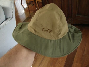 Outdoor Research OR Sombrero Bucket Hat Men Unisex L/XL Green/Brown - Picture 1 of 7