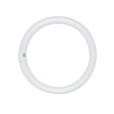 Satco FC12T9 32w 12 inch 4100k Cool White G10Q Circline Fluorescent Light Bulb - Image 1 of 2
