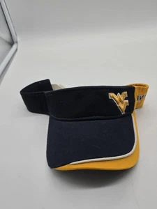 West Virginia Mountaineers Hat Cap Strap Back One Size NCAA Football Mens - Picture 1 of 6