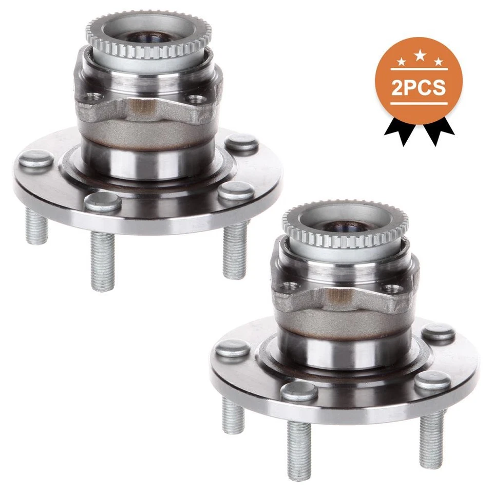 2×Rear Wheel Hub Bearing For 2005-2012 Mitsubishi Galant Eclipse with ABS FWD Foto 1 de 4