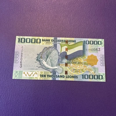 Sierra Leone- 10.000 Leones- 2020 - Image 1 of 4