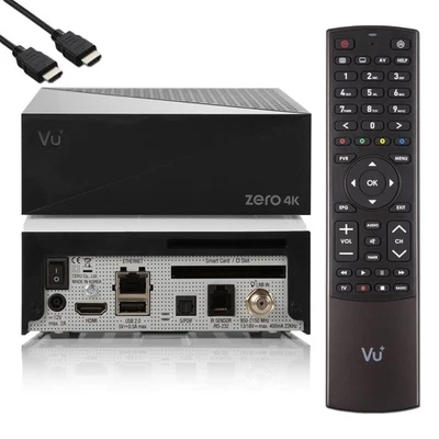 Vu+ Zero 4K Linux Ultra HD HDR Sat Pvr Receiver Smart Hbbtv Ci + Mediathek ✅ - Bild 1 von 4