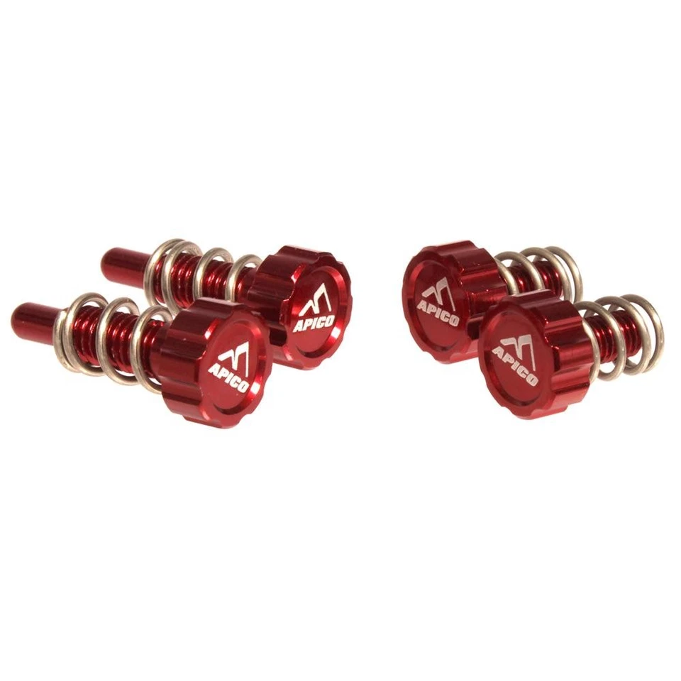 Set 2 Regolazione Cilindro Master Frizione Freno Apico AJP Braktec Montesa Rosso