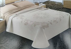 Coperta Lana Matrimoniale 2piazze letto calda inverno LANEROSSI SERENELLA 731059 - Foto 1 di 5
