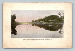 the Connecticut river looking south Newbury Vermont postcard - Picture 1 of 2