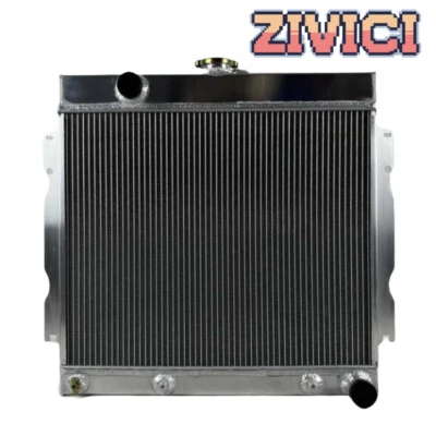 3 Row Aluminum Radiator for 1965-1969 DODGE Coronet Dart Charger V8 I6 Automatic - Image 1 of 4