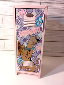 Rare Scooby Doo Vintage College Mini Locker Pink 2002 Rinco - Picture 1 of 16