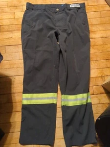 Cintas Herren Hose 32x32 blau reflektierend Warnschutz Träger Hivis 100% Baumwolle - Bild 1 von 5