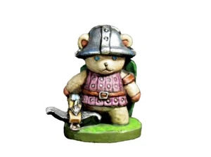 Teddy Bear Crossbow Man Aurora Model Miniatures Metal Figure Unpainted CT-038 - Picture 1 of 8