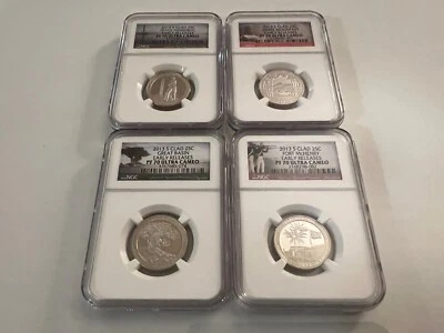 2013-S CLAD NATIONAL PARK QUARTERS  EARLY RELEASE NGC PF70 ULTRA CAMEO TOP POP - Image 1 of 4