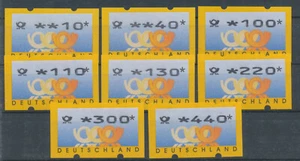 Bund BRD ATM 3.2 TS 1 postfrisch 8 Werte Postemblem - Bild 1 von 2