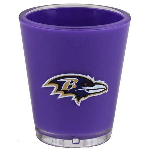Baltimore Ravens Shot Glass Cover