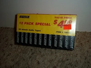 DIGITECH 12 PACK SPECIAL 60 MINUTE AUDIO CASSETTE TAPES ITEM # 706168 (NEW) - Picture 1 of 4