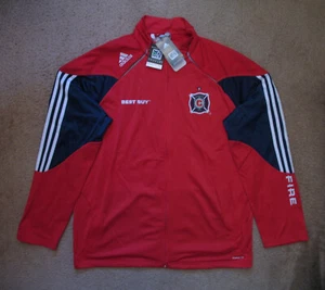 Adidas Chicago Fire Presentation jacket new with tags XL - Picture 1 of 6