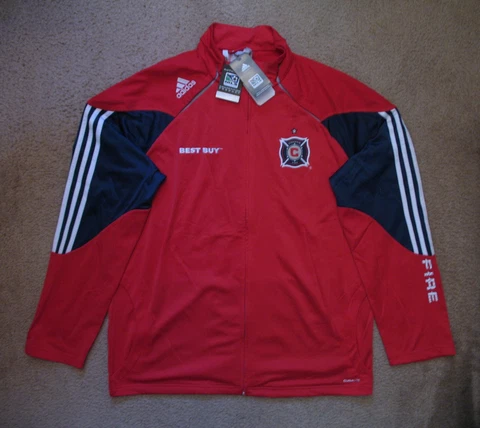 Adidas Chicago Fire Presentation jacket  new with tags   XL Cover