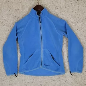 Marmot Fleece Jacket Women's Size XS Blue Full Zip Sweater - Picture 1 of 11