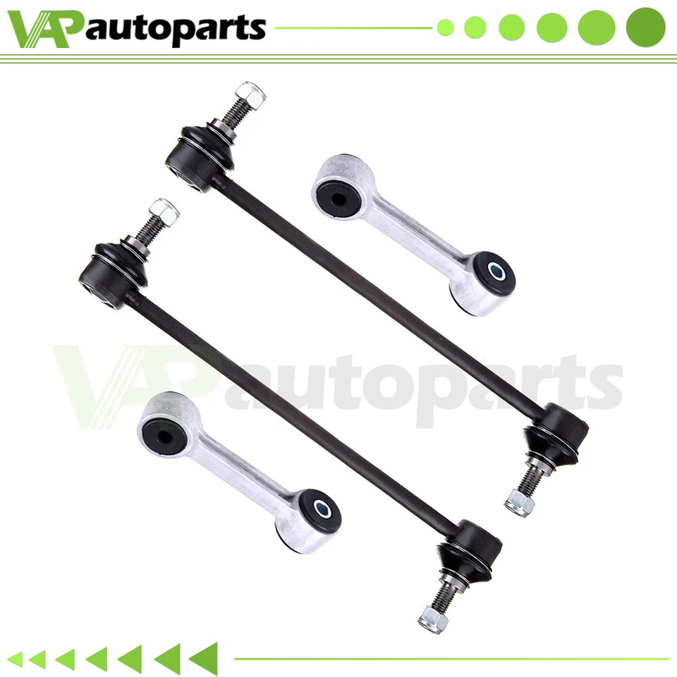 4 peças barra oscilante traseira dianteira link final compatível com 2000 BMW 323Ci 2001 2002-2006 BMW 330Ci - Imagem 1 de 4