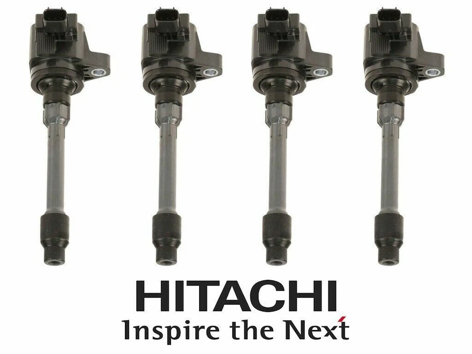 Juego de 4 bobinas de encendido Hitachi IGC0095 para Acura RDX Honda Accord Civic Clarity Foto 1 de 1