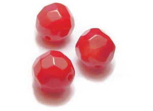 Corallo. Perle - sfaccettate. 6 mm. Filo di circa 60 perle - Foto 1 di 1