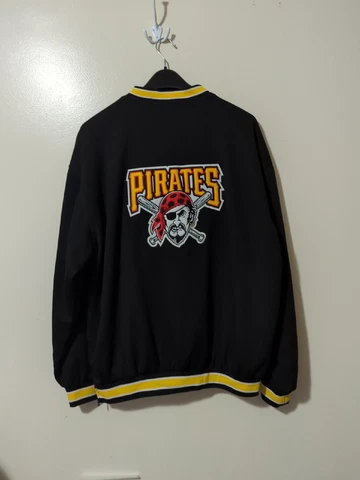 VtG Pittsburgh Pirates GIII Carl Banks Pullover Jacket Men L  nylon interior Cover