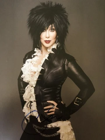 Cher- 11X14 Color Signed Tour Program Page Cover