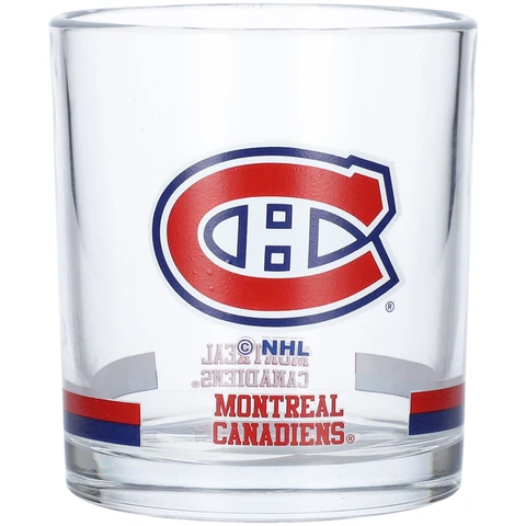 Montreal Canadiens 10oz. Banded Rocks Glass Cover