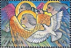 Zambia #SG710 MNH 1992 Christmas Angels Singing [588]