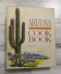 VTG hard cover binder cookbook titled Arizona homemakers cookbook 1970s Vintage - Picture 1 of 13